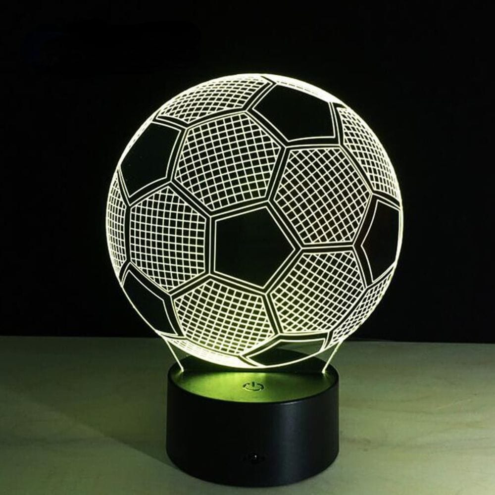 Lampe de Chevet Ado Garçon Foot 7