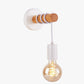 Lampe de Chevet Ampoule Suspendue Blanc