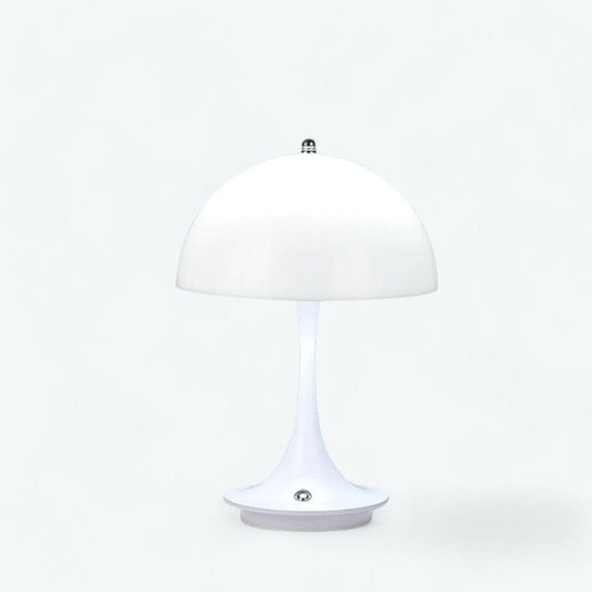 Lampe de Chevet Blanc Design Blanc