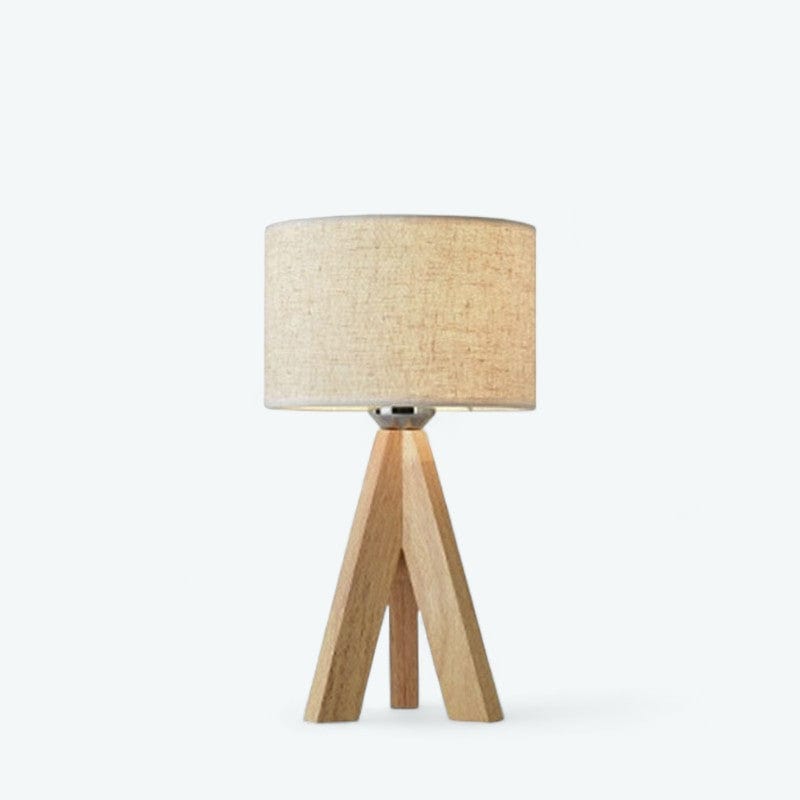 Lampe de Chevet Bois Naturel