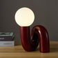 Lampe de Chevet Design Luxe Rouge