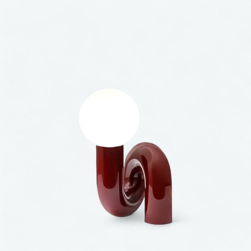 Lampe de Chevet Design Luxe Rouge