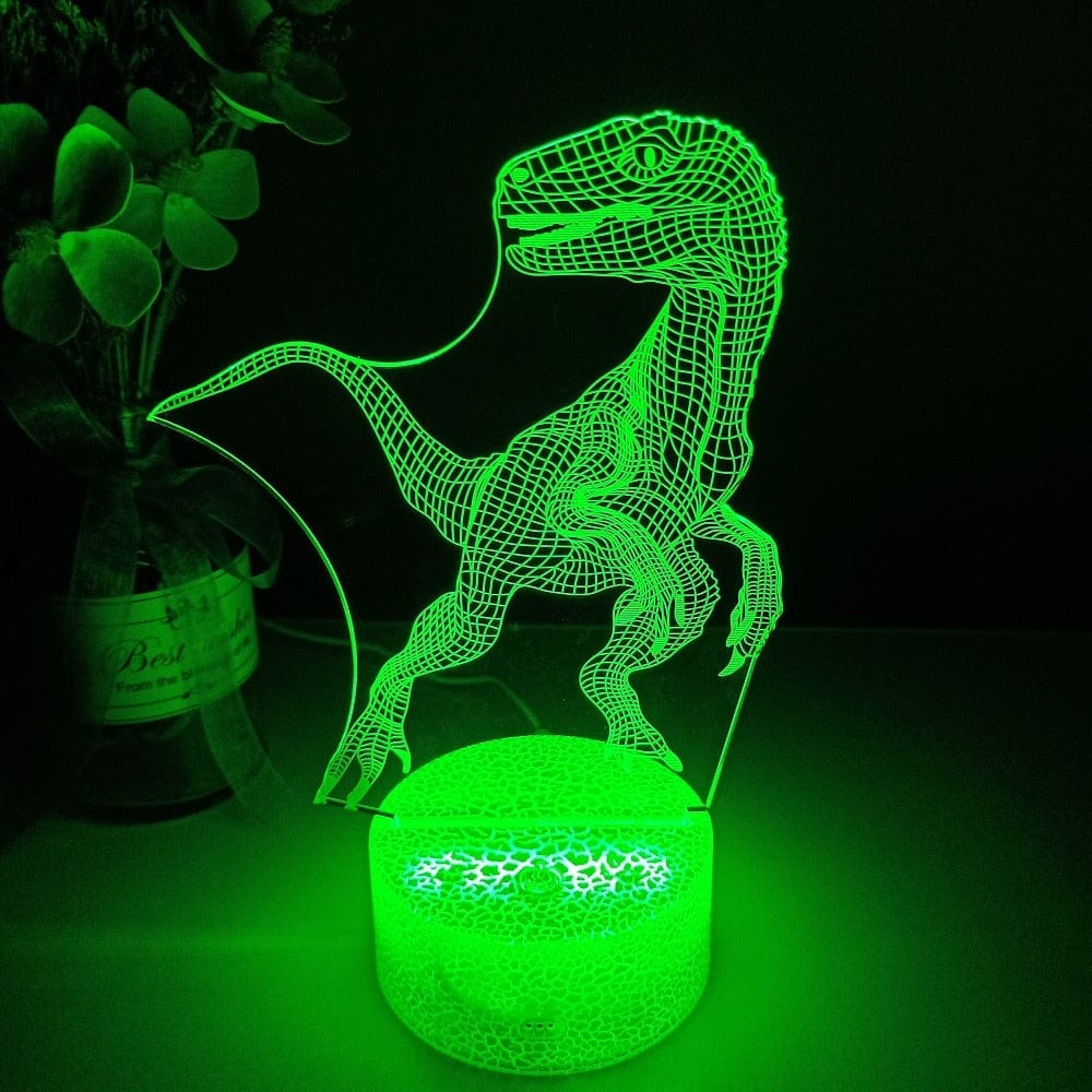 Lampe de Chevet Dinosaure Enfant DinoLumina