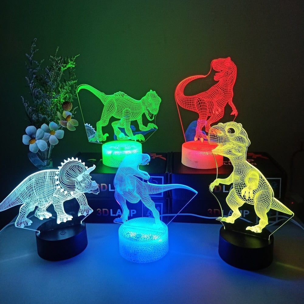 Lampe de Chevet Dinosaure Enfant