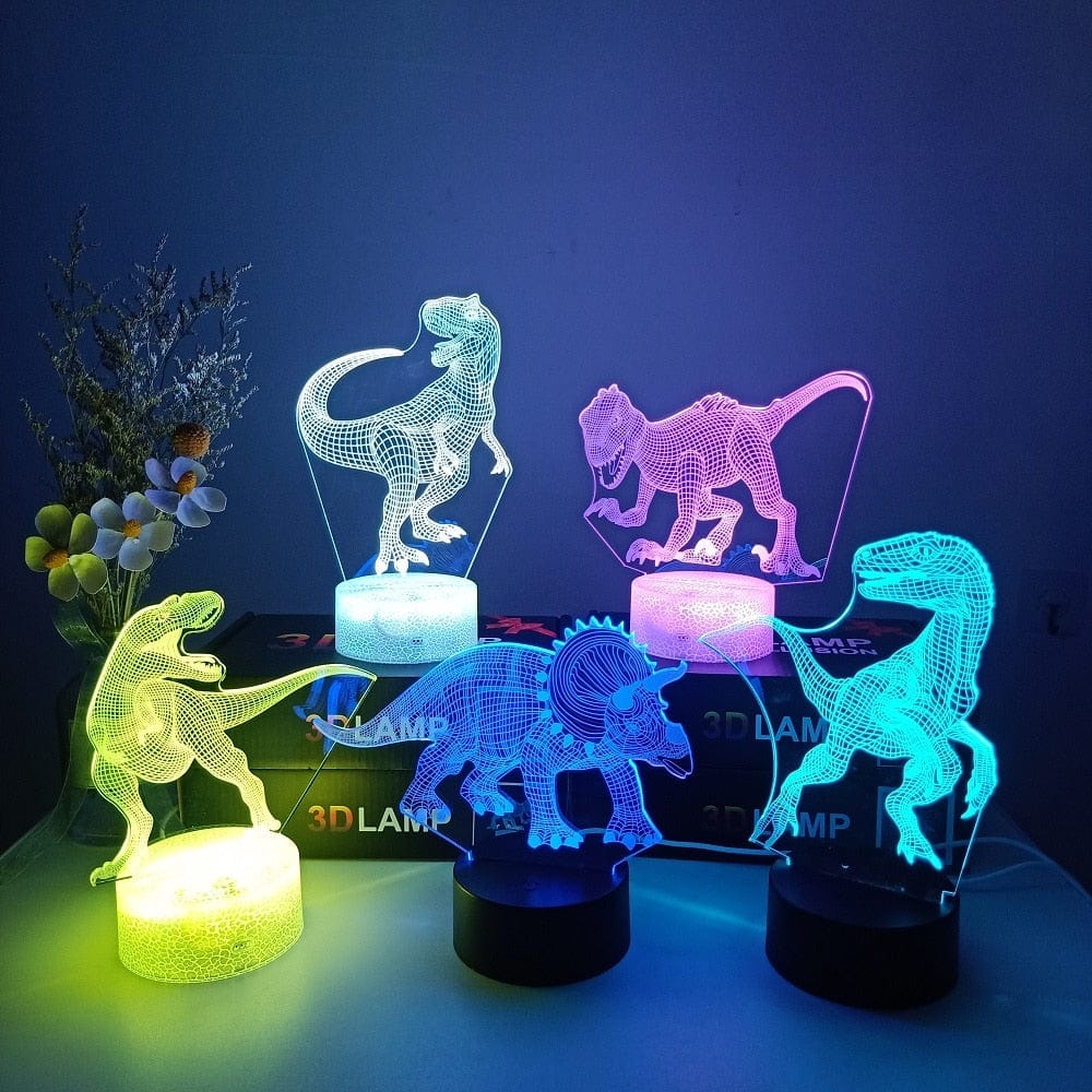 Lampe de Chevet Dinosaure Enfant