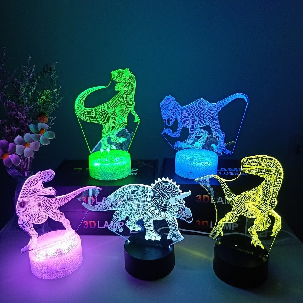 Lampe de Chevet Dinosaure Enfant