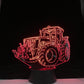 Lampe de Chevet Enfant avec Tracteur