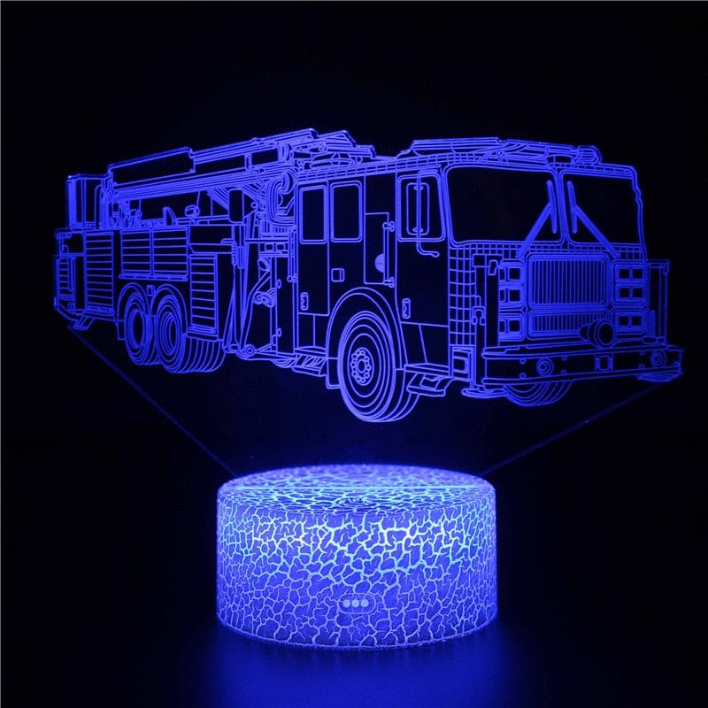 Lampe de Chevet Enfant Camion CamionCandle