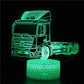 Lampe de Chevet Enfant Camion NightRiderCamio