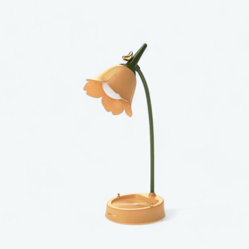 Lampe de Chevet Fleur Jaune