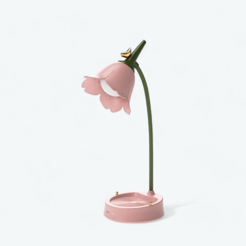 Lampe de Chevet Fleur Rose