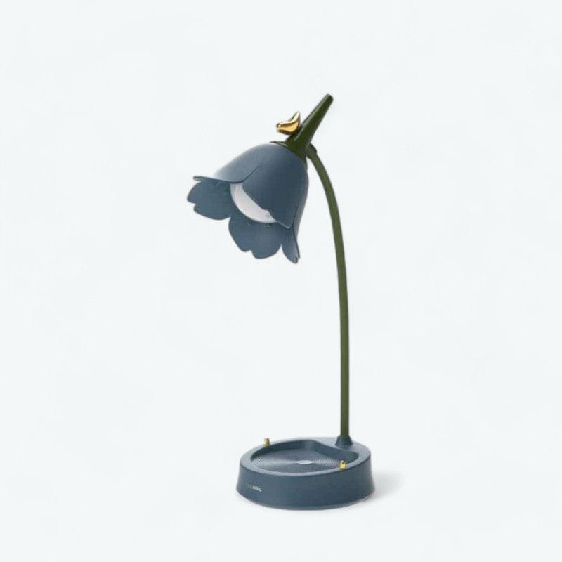 Lampe de Chevet Fleur Bleu