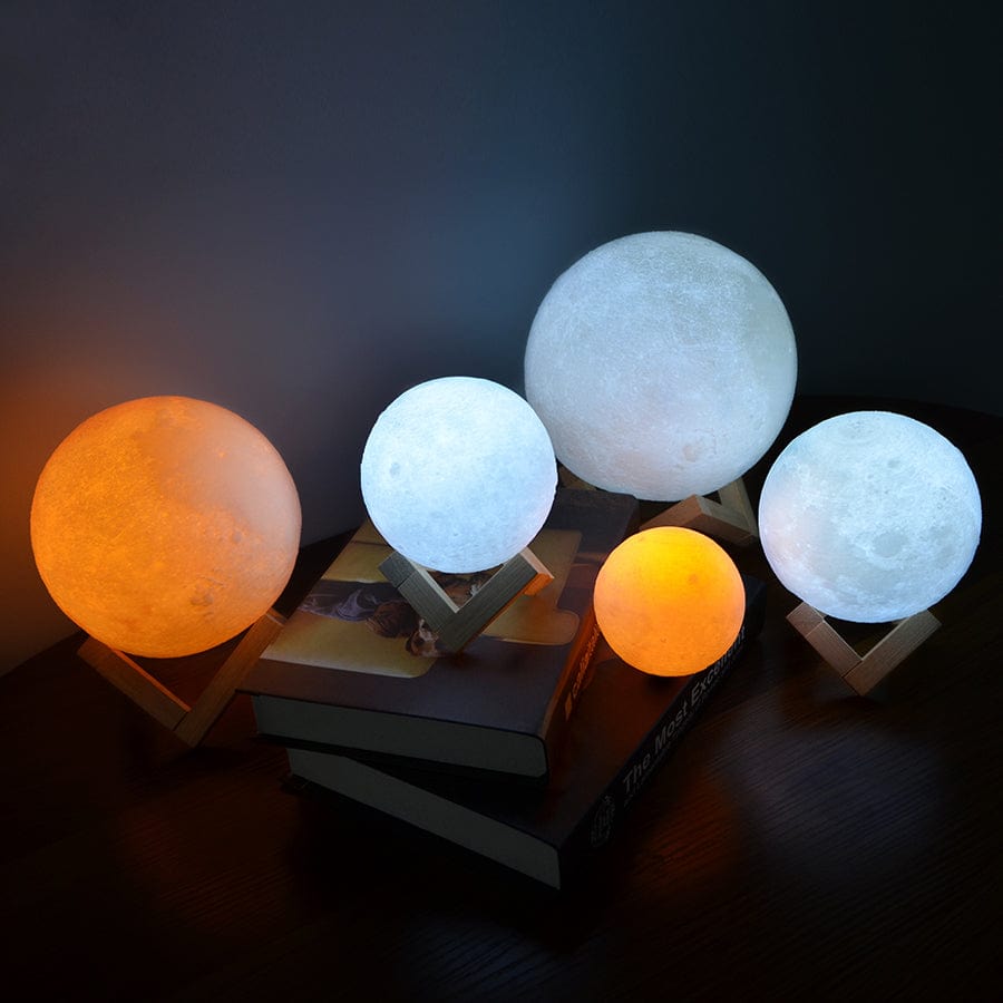 Lampe de Chevet Lune 8cm