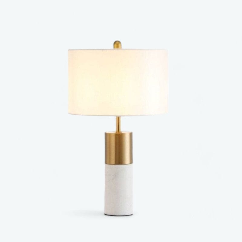 Lampe de Chevet Marbre Blanc / S