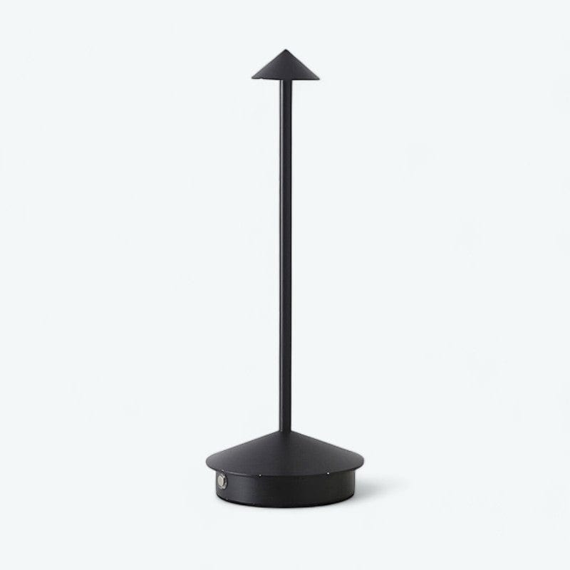 Lampe de Chevet Moderne Tactile Noir