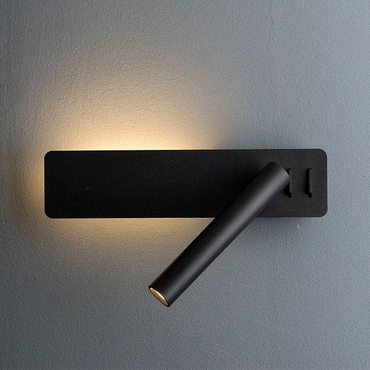 Lampe de Chevet Murale Orientable Noir