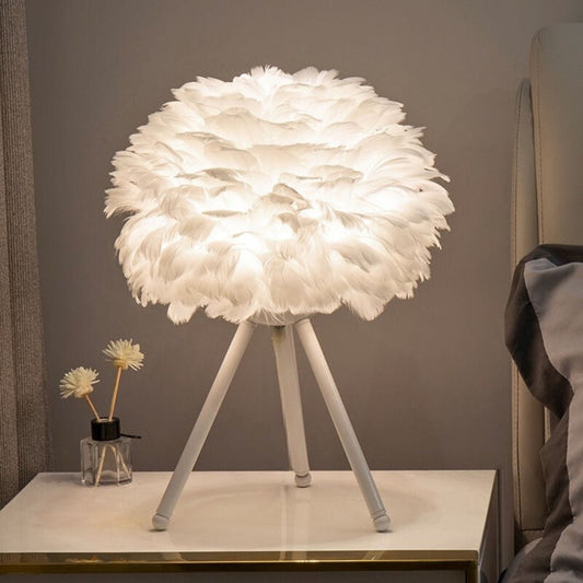 Lampe de Chevet Plume