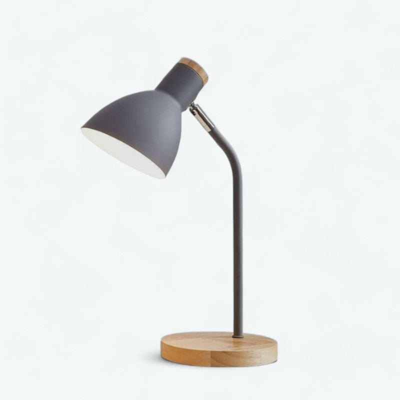 Lampe de Chevet Scandinave Grise Grise / Chaude