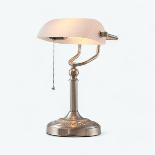 Lampe de Chevet Style Ancien Blanc