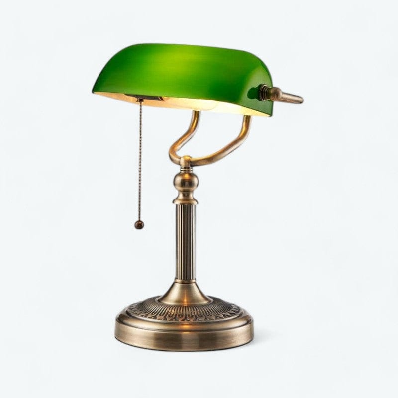 Lampe de Chevet Style Ancien Vert