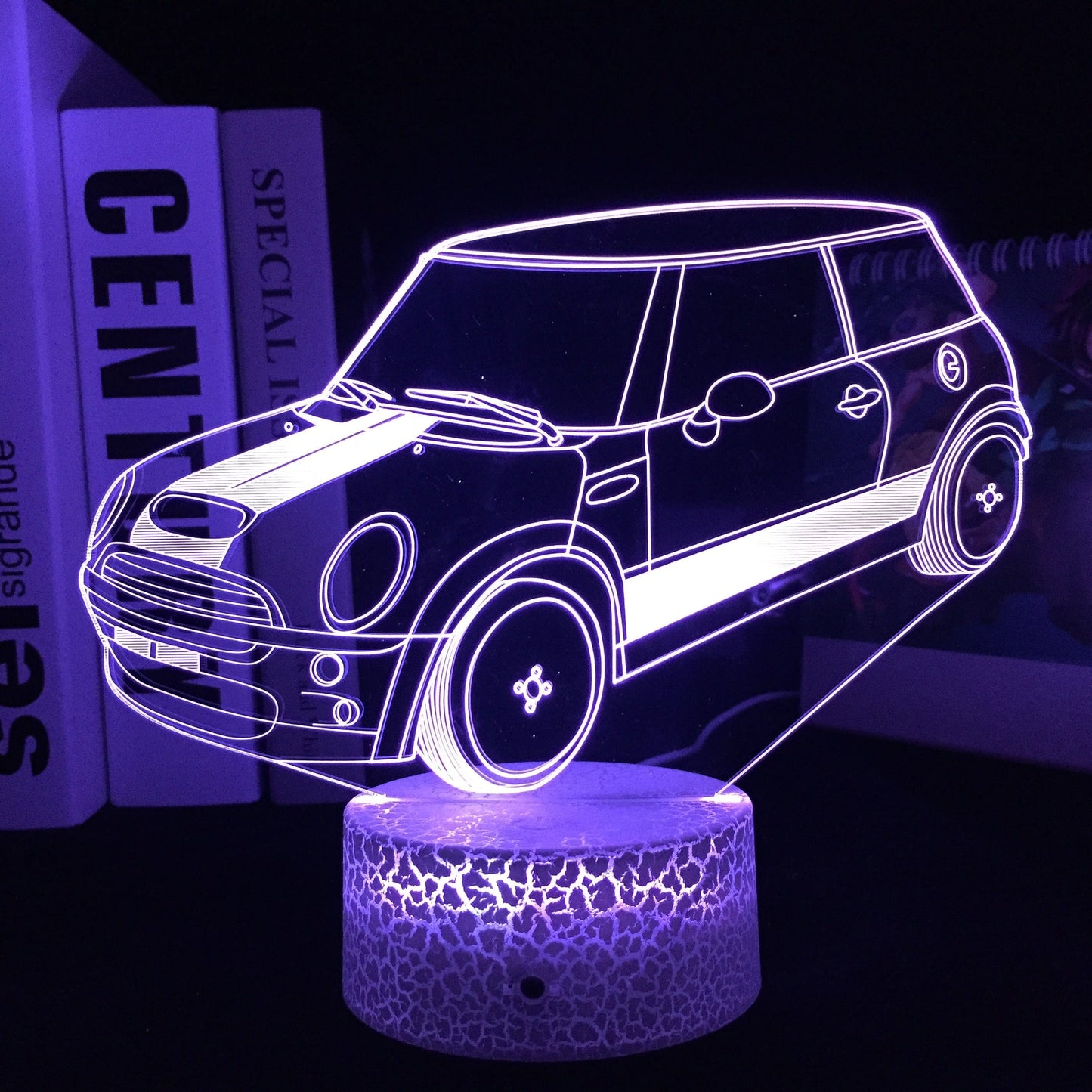 Lampe de Chevet Voiture Garçon Mini