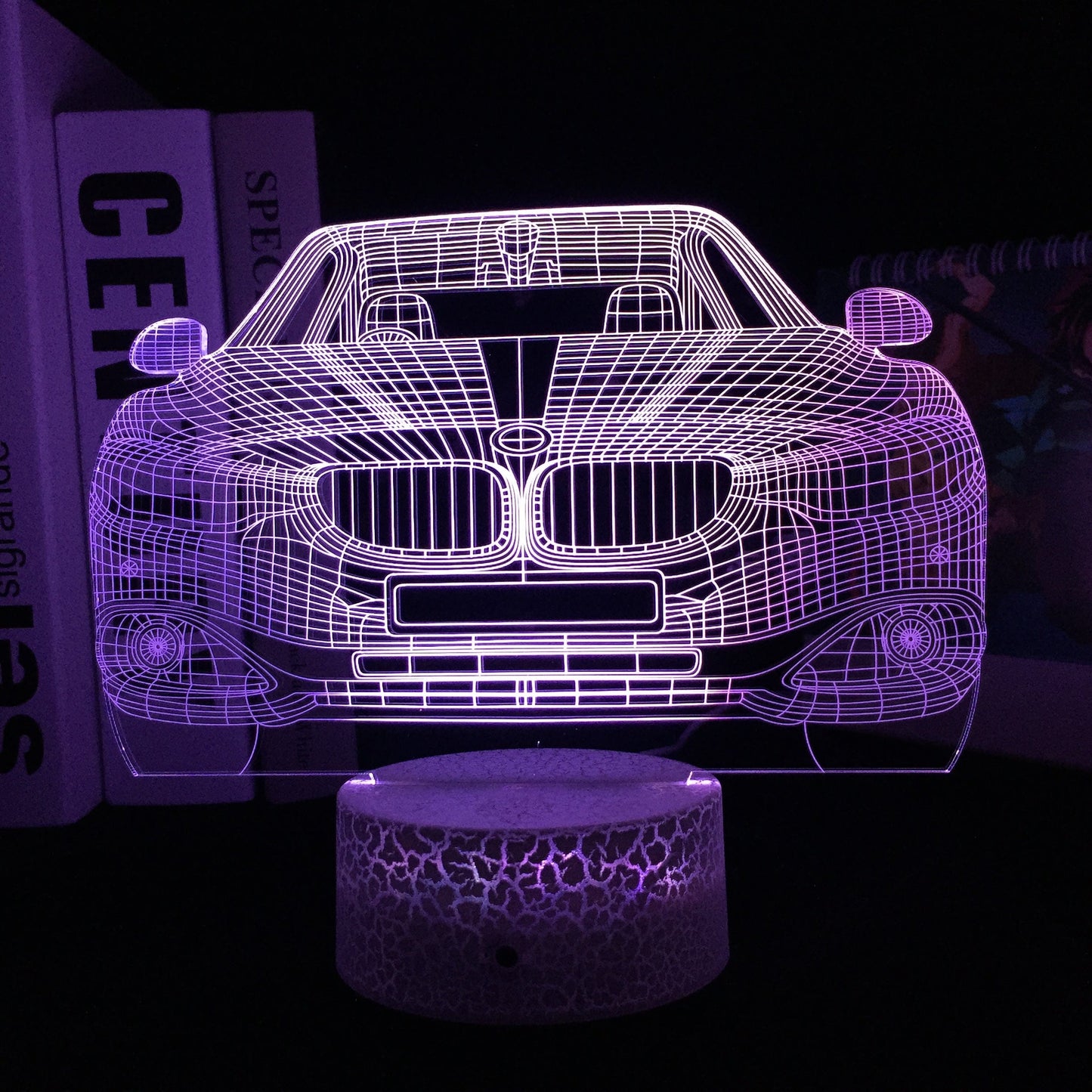 Lampe de Chevet Voiture Garçon M4